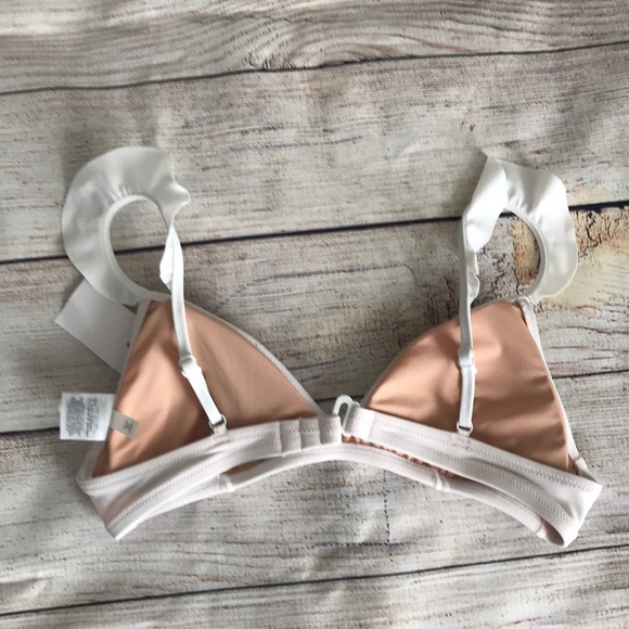 🆕 J. Crew Ruffle Bikini Top - Picture 2 of 4